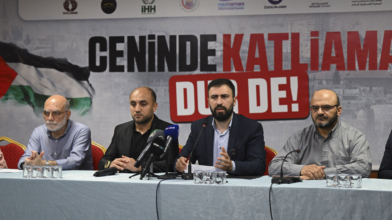 İstanbul'da STK'lerden İsrail'i boykot çağrısı!