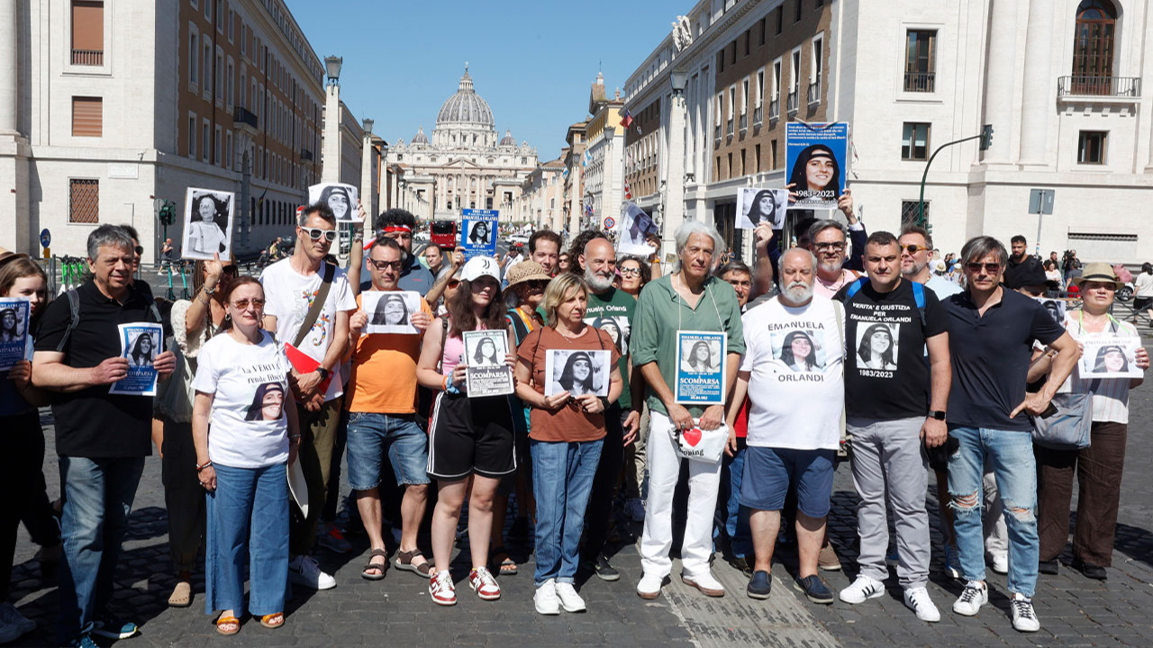 Vatikan'da 40 yıl önce kaybolan kız için anma töreni yapıldı