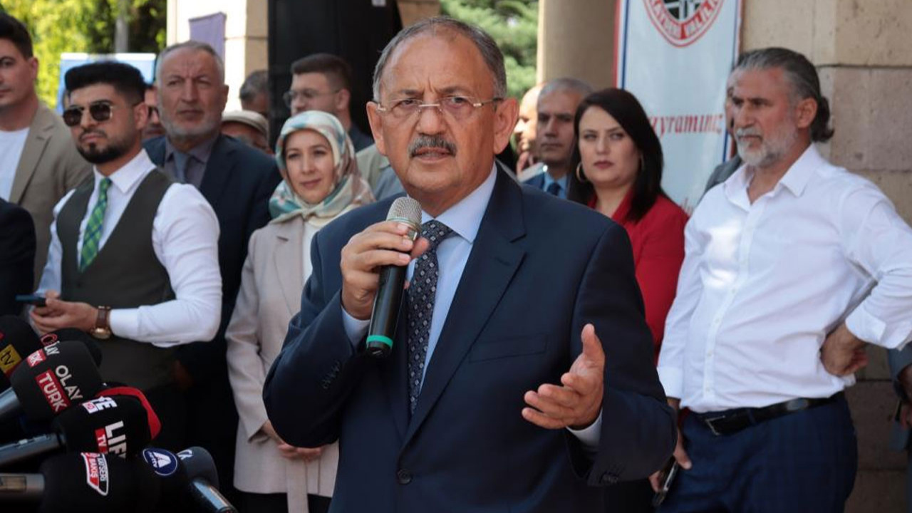 Mehmet Özhaseki: Sene sonuna kadar 311 bin kalıcı konut tamamlanacak