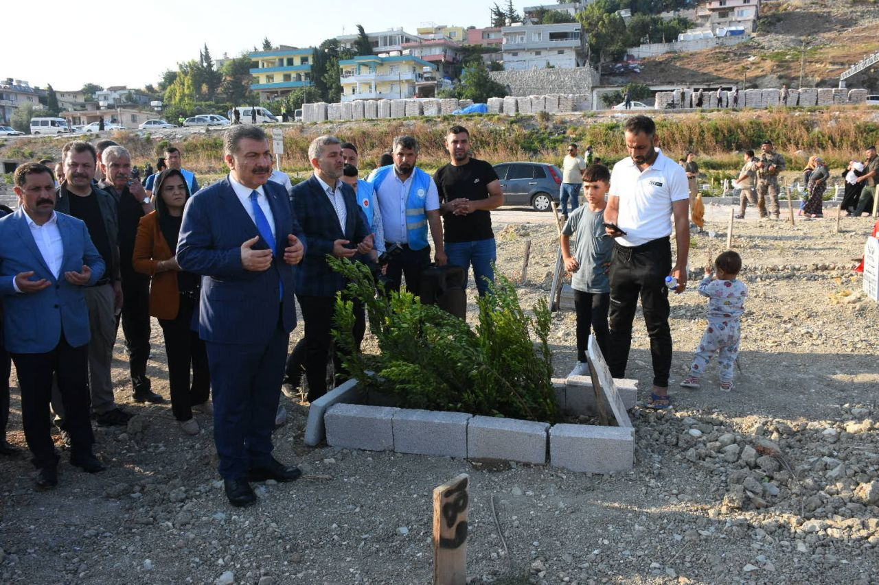 Sağlık Bakanı Fahrettin Koca, Kurban Bayramı'nda Hatay'da! 40 yıllık sorunlar çözülecek