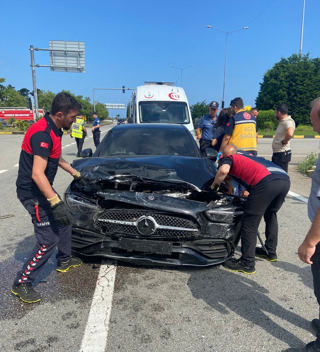 Galatasaray'ın milli futbolcusu kaza yaptı! Memleketi Rize'ye bayrama gidiyordu
