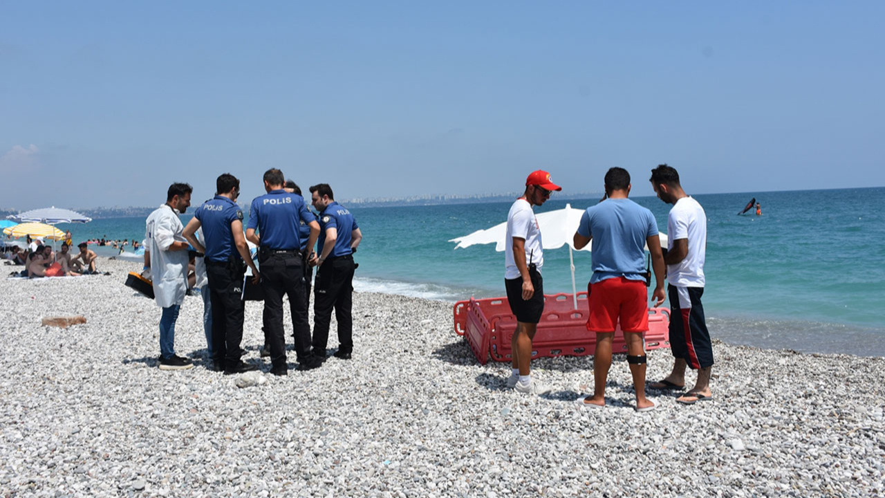 Antalya'ya tatile gelen genç denizde boğuldu