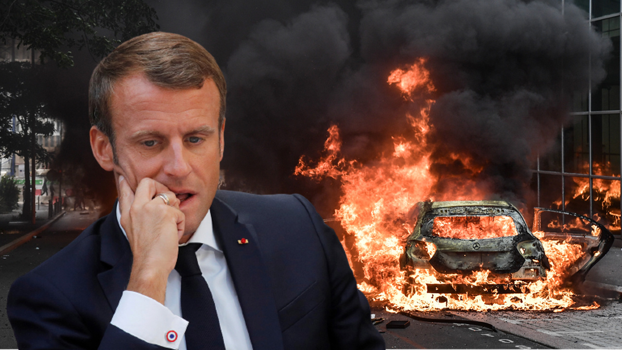Fransa'da gerilim tırmanıyor: Her yeri yakıp yıktılar! İsyanı bastırmak için aileleri tehdit etti