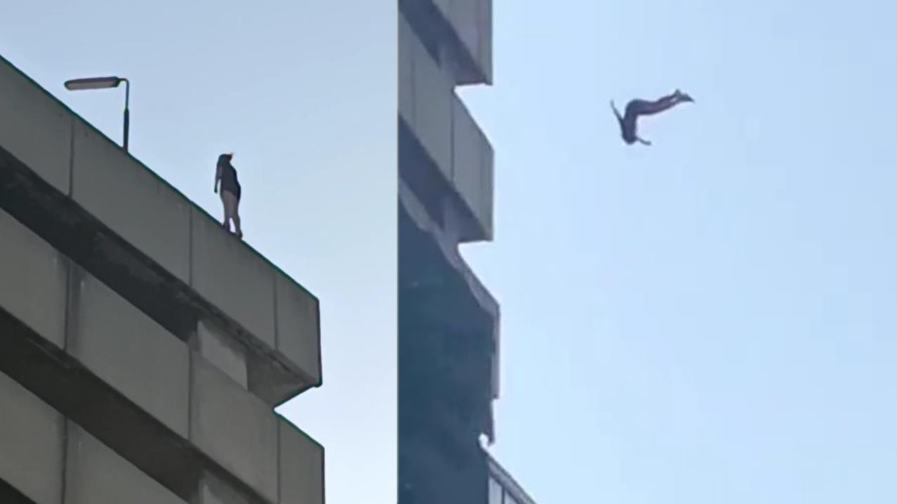 İzmir'de korkunç olay! Genç kız, 33 katlı otelin çatısından atladı