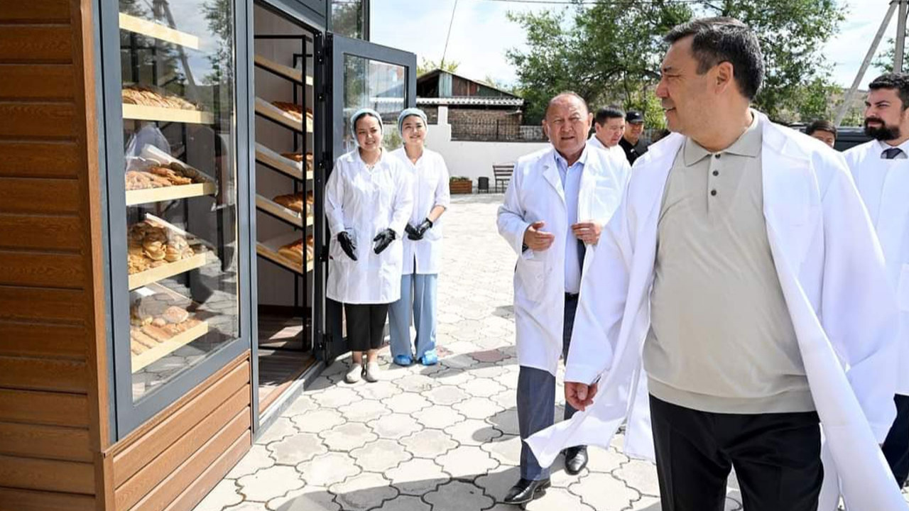 TİKA'nın Kırgızistan'daki ekmek fabrikası devlet kurumlarının ihtiyacını karşılayacak