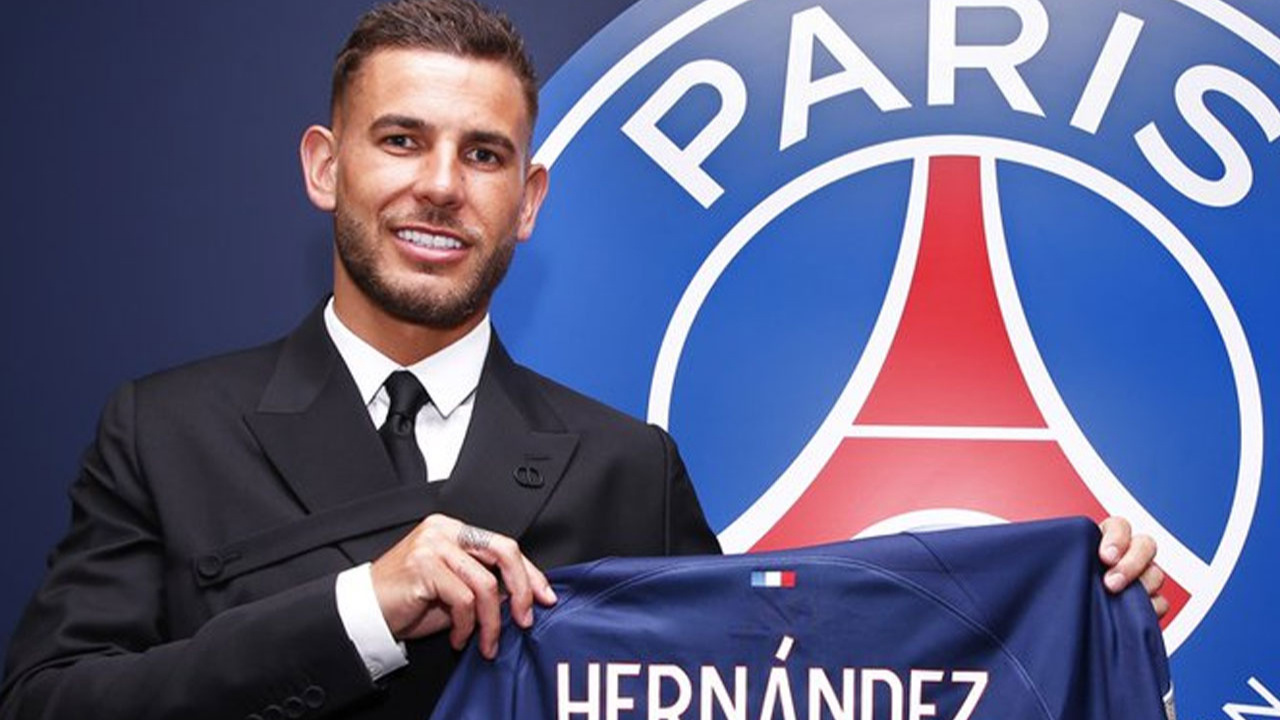 PSG, Fransız defans oyuncusu Lucas Hernandez'i transfer etti
