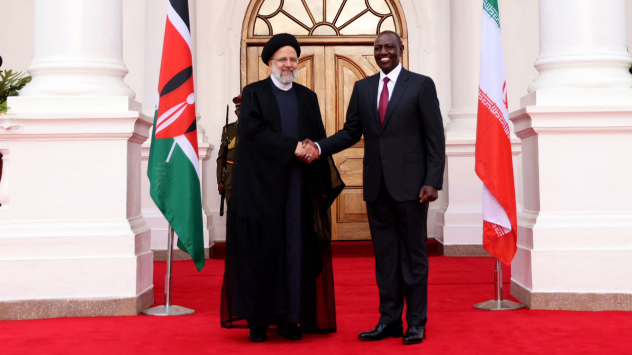 İran Cumhurbaşkanı'ndan Kenya'ya resmi ziyaret!