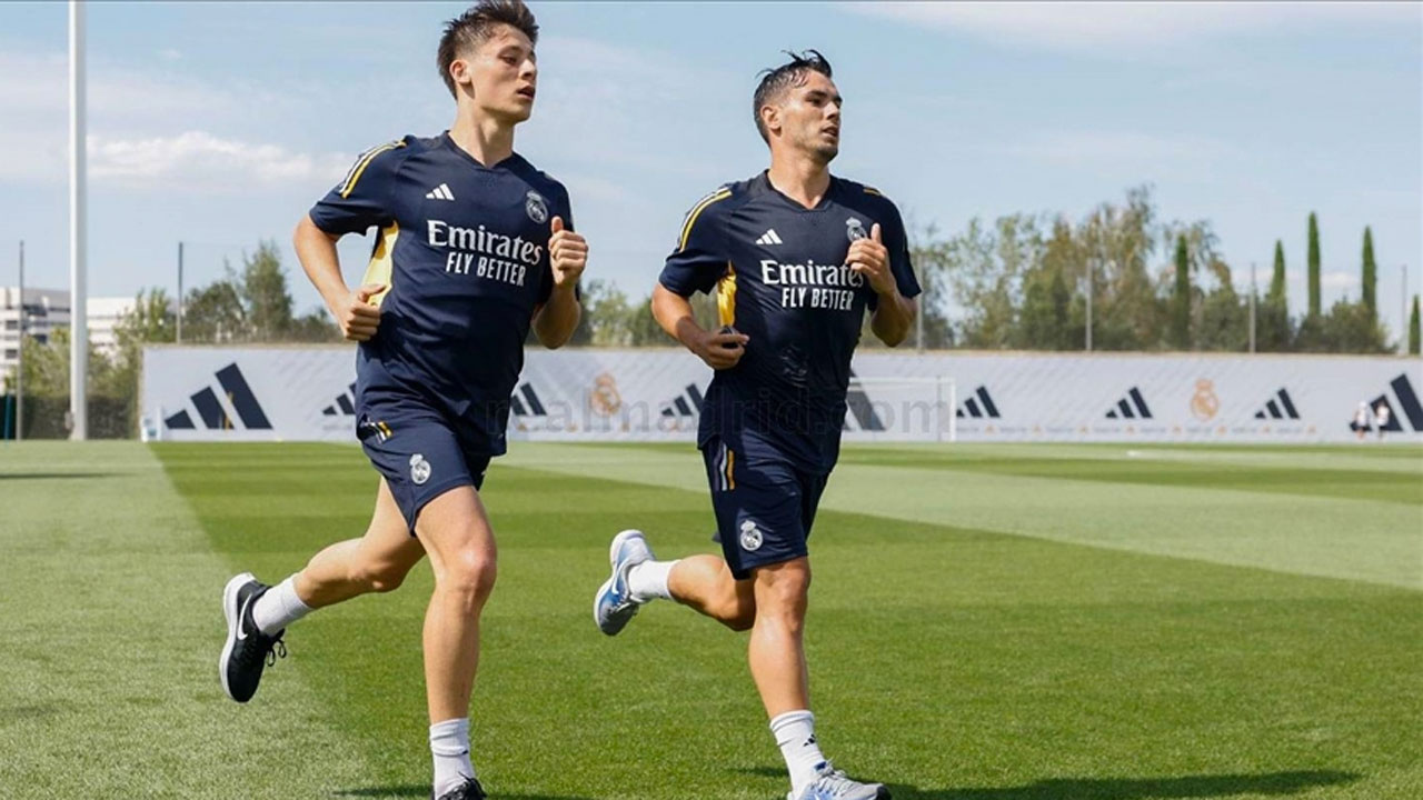 Arda Güler, Real Madrid antrenmanlarındaki futboluyla övgü alıyor