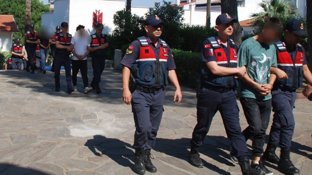 Aydın'da uyuşturucu operasyonunda 8 şüpheli tutuklandı!