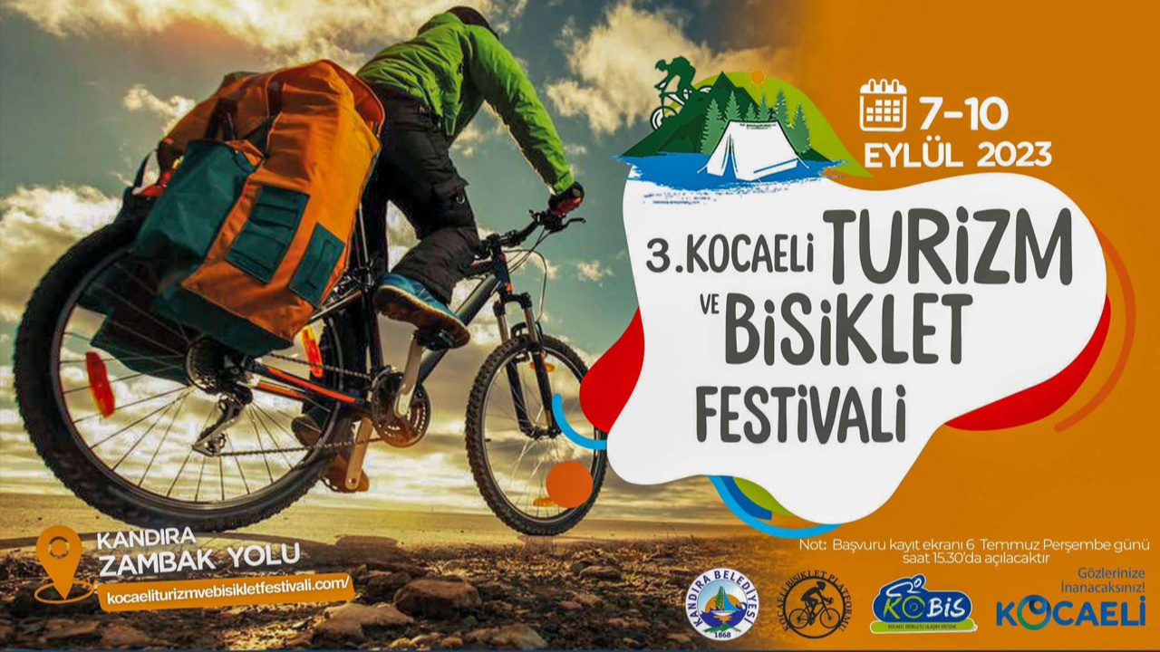Kocaeli'de düzenlenecek bisiklet festivaline 68 bin kişi başvurdu!