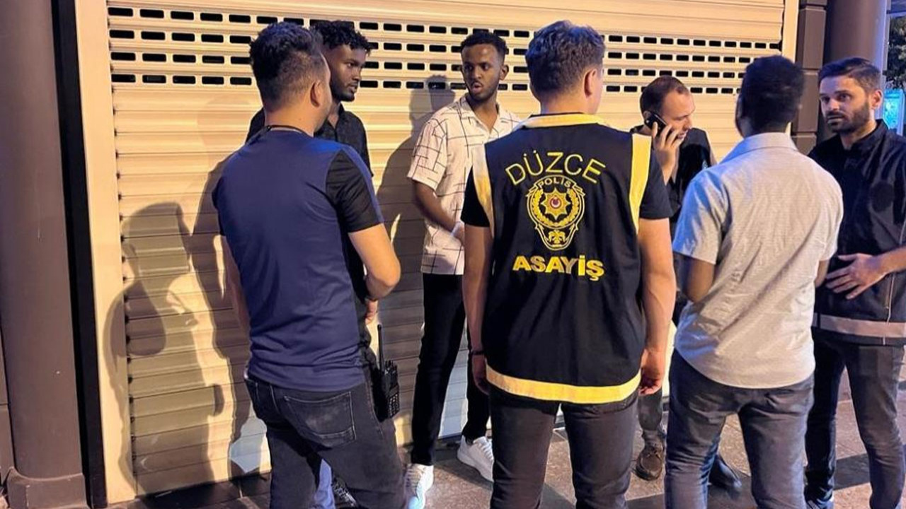 Düzce'de yabancı uyruklu 25 şahıs deport edilecek!