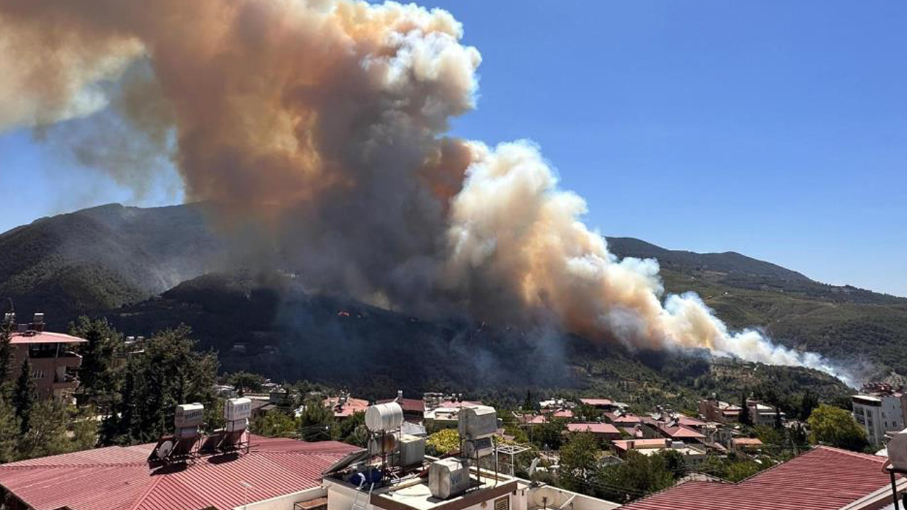 Bakan Yerlikaya duyurdu: Hatay'daki orman yangınıyla ilgili 2 kişi gözaltına alındı