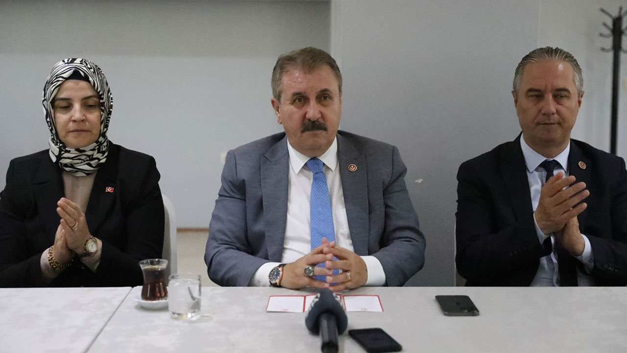 BBP lideri Mustafa Destici'den yerel seçimle ilgili ittifak açıklaması