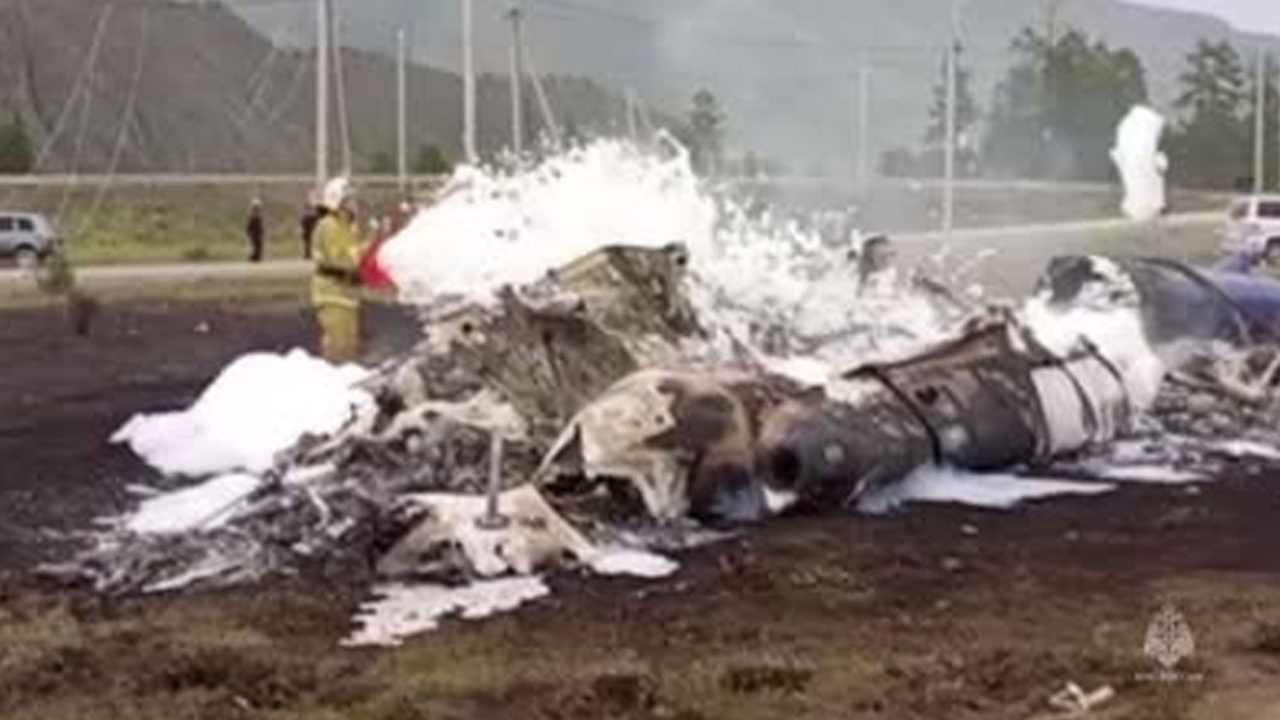 Rusya’da helikopter düştü! 6 kişi hayatını kaybetti!