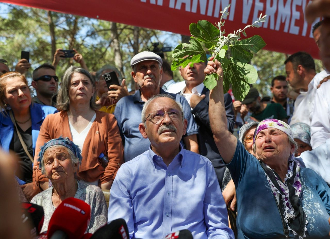 Kemal Kılıçdaroğlu'na Akbelen'de protesto şoku! İki tarafa da 'Yanınızdayım' dedi