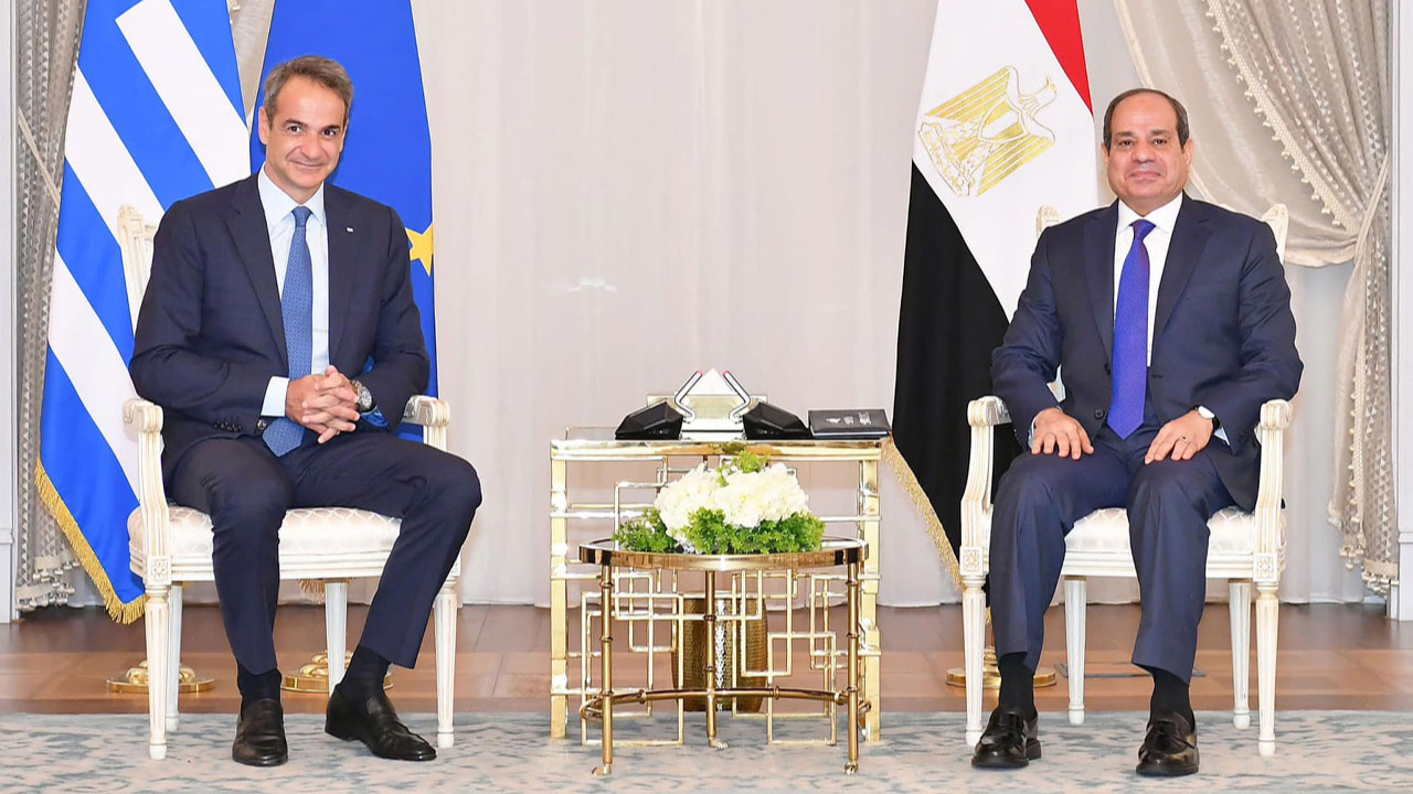 Yunanistan-Mısır yakınlaşması! Miçotakis, Sisi ile görüştü!