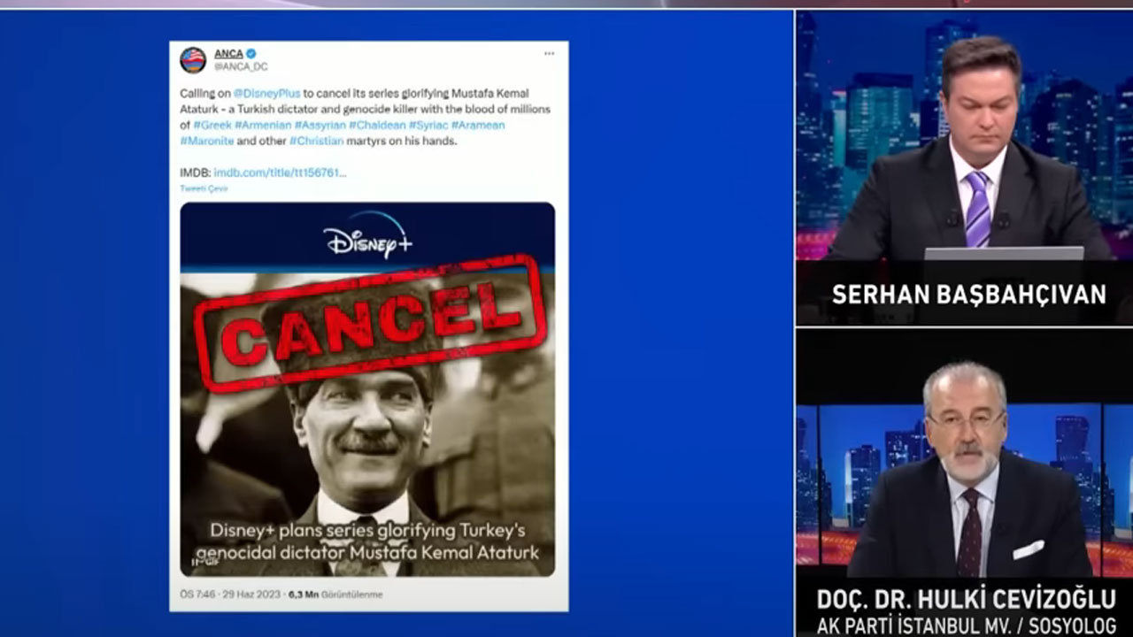 Hulki Cevizoğlu'ndan Disney Plus'a ses çıkarmayan sanatçılara: Para uğruna Atatürk'ü sattınız mı?