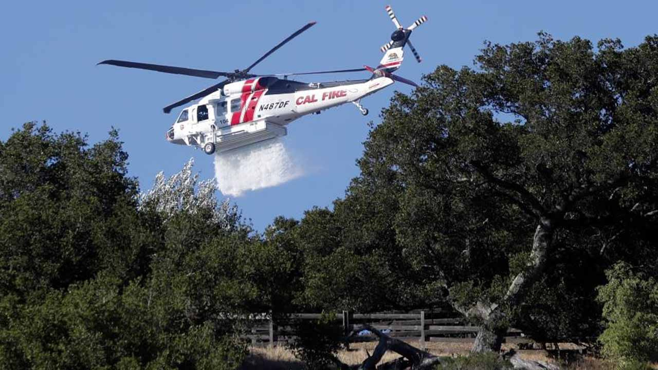 ABD'de yangın söndürme helikopterleri çarpıştı: Ölenler var