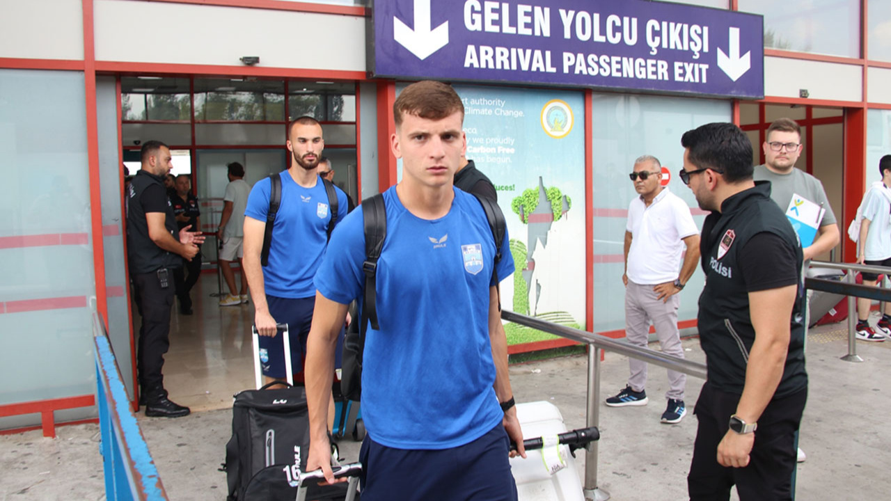 Yukatel Adana Demirspor'a yarın konuk olacak Osijek, Adana'ya geldi!