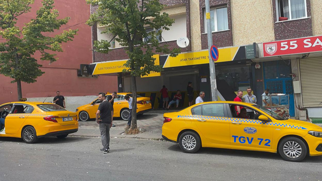 İstanbul'da taksiciler yeni tarife için taksimetreleri güncelliyor!