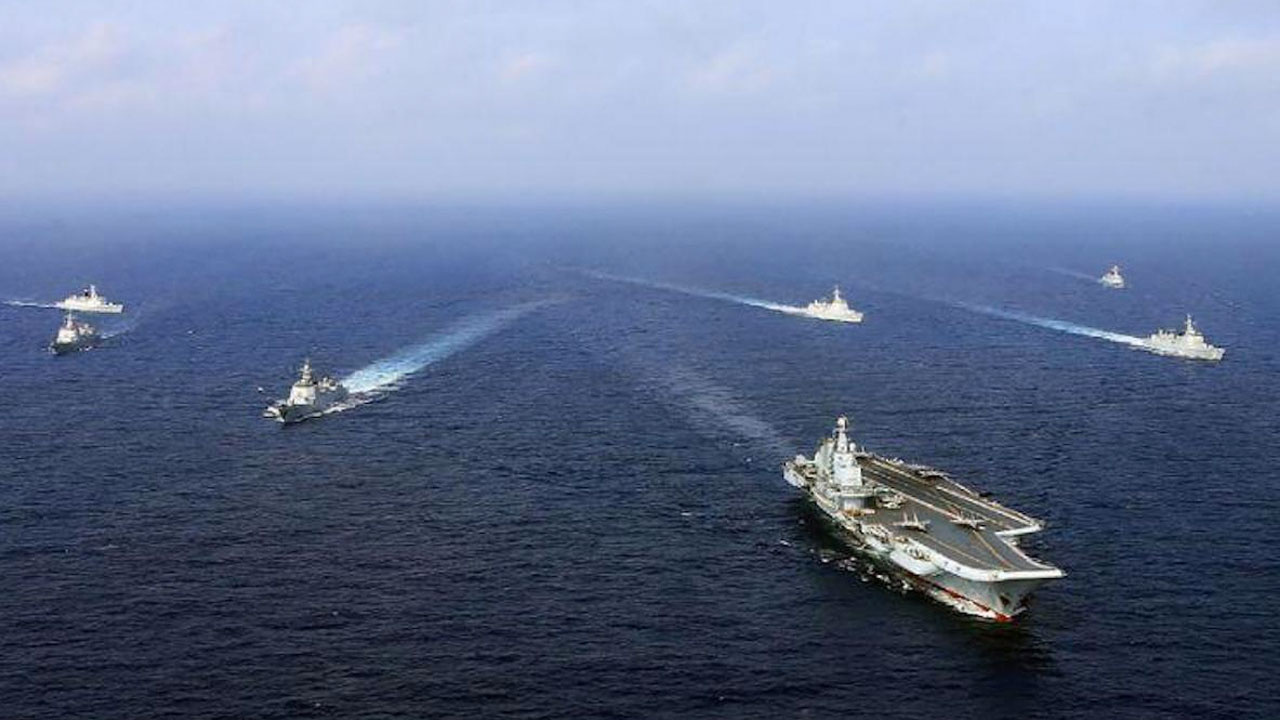 Tayvanlı yetkili ABD'yi ziyaret etti Çin ordusu adayı çevirdi