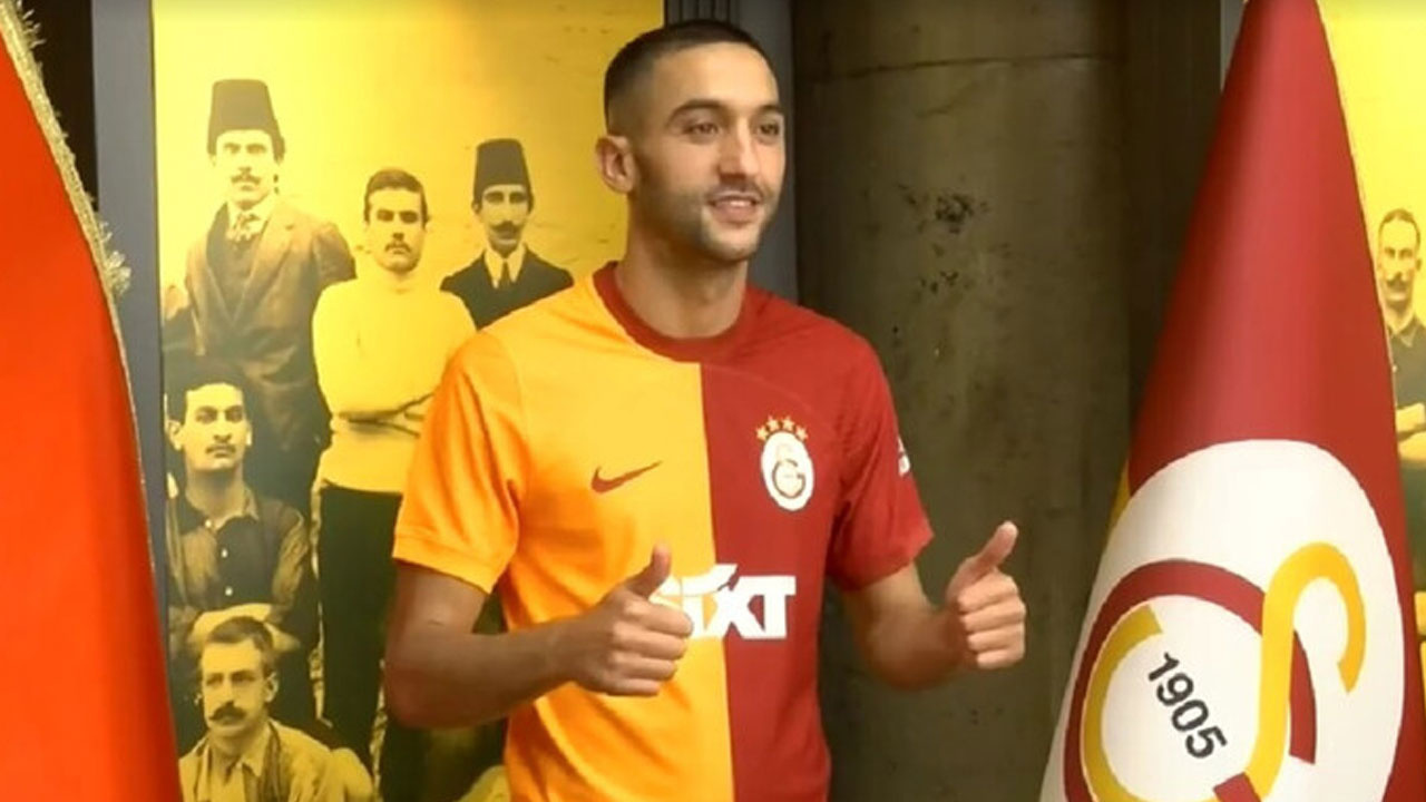 Galatasaray, Hakim Ziyech transferini resmen açıkladı