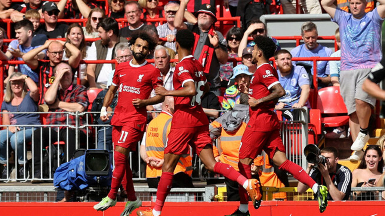 Liverpool, Bournemouth'u üç golle geçti