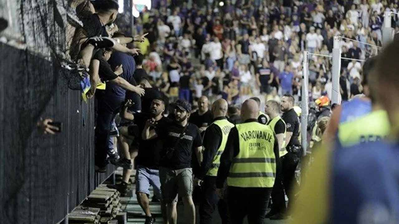 UEFA'dan Maribor-Fenerbahçe maçında çıkan olaylara soruşturma