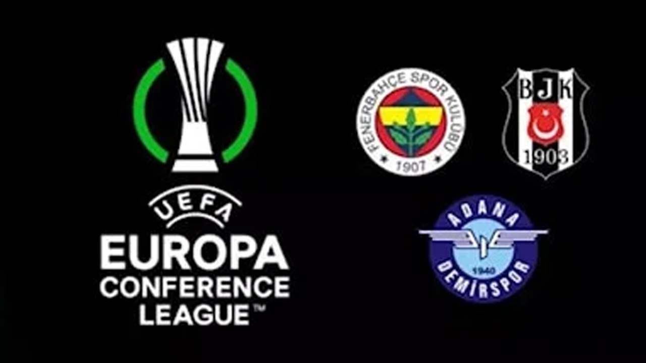 UEFA Avrupa Konferans Ligi elemelerinde play-off turu başlıyor! Fenerbahçe, Beşiktaş, Adana Demirspor...