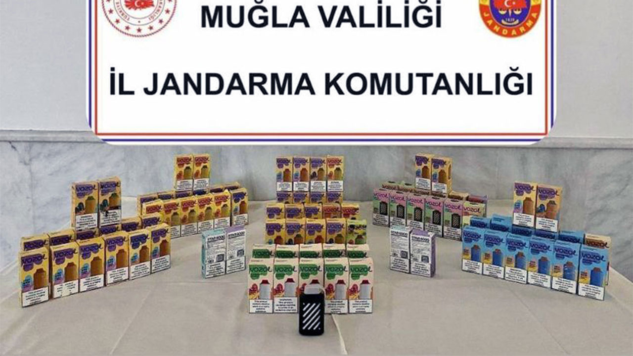 Jandarma kaçakçılara geçit vermiyor! Datça’da kaçak elektronik sigara operasyonu