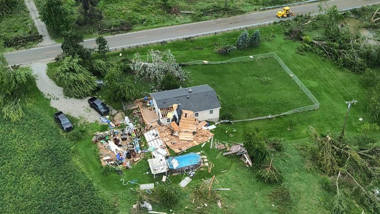 ABD’de şiddetli fırtına nedeniyle 5 kişi hayatını kaybetti!