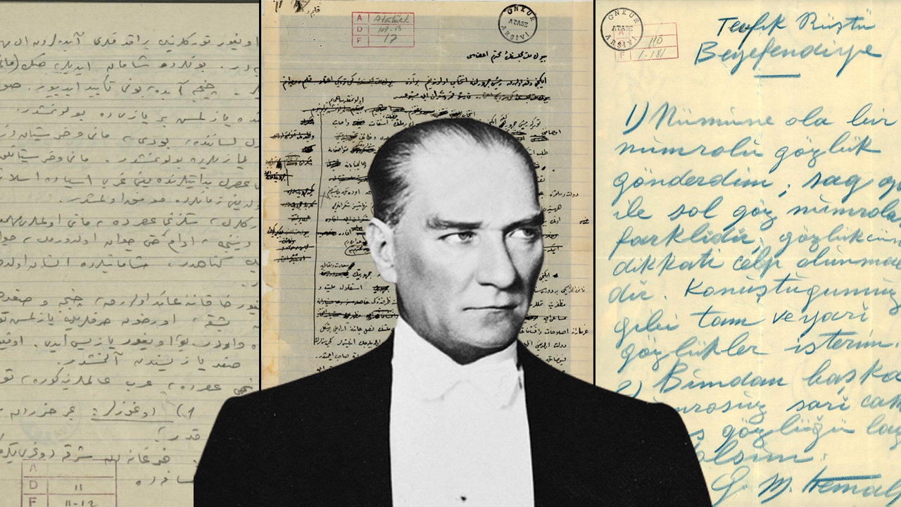 Atatürk'ün özel koleksiyondaki el yazısı notları ortaya çıktı! "Detaylı olarak incelediği görülüyor"