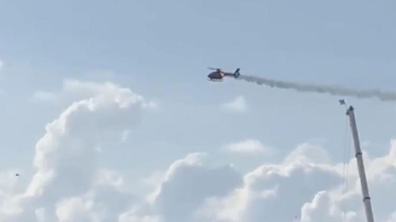 ABD'nin Florida eyaletinde yangın kurtarma helikopteri düştü