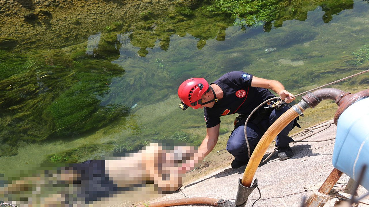 Antalya'da bahçe sulamak için kanala giren adam ağır yaralandı!