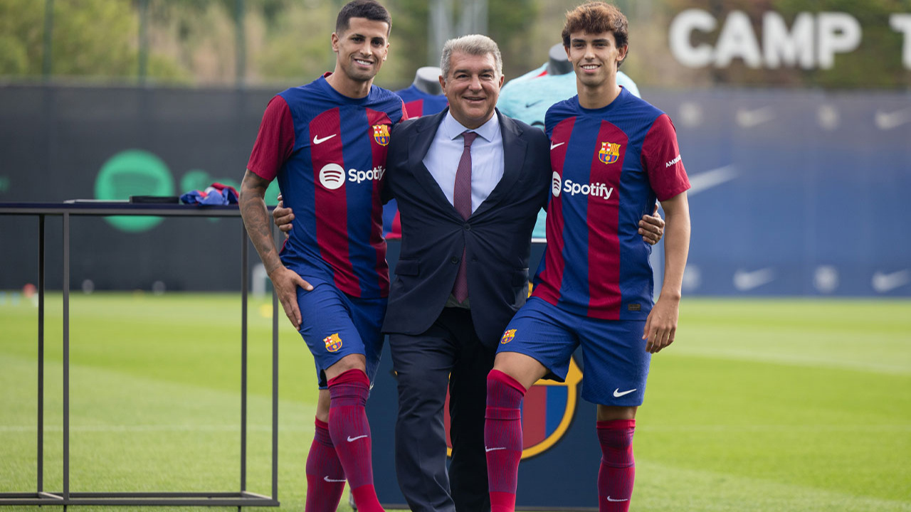 Barcelona Felix ve Cancelo'yu transfer etti!