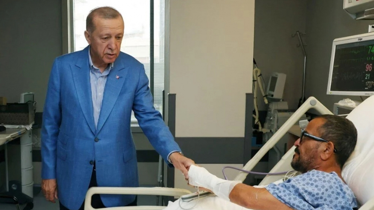Erdoğan’dan Sabancı çiftine hastanede ziyaret