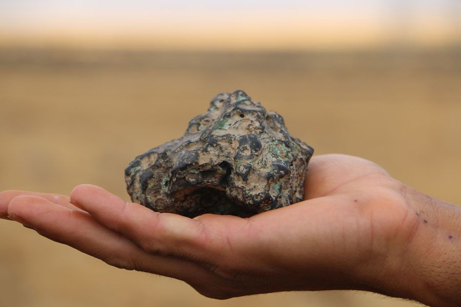 Diyarbakır'da bulunan göktaşı satışa çıkarıldı fiyatı belli oldu