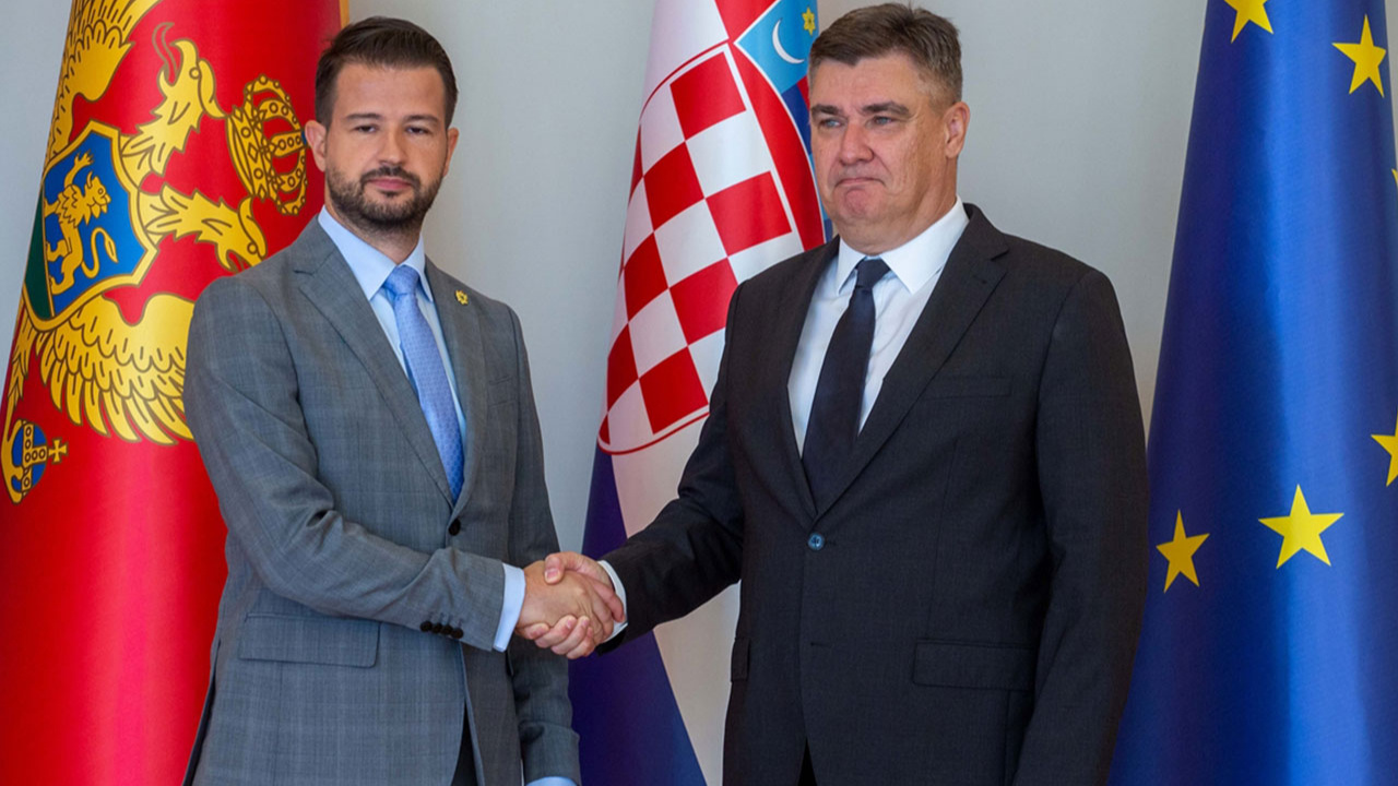 Hırvatistan'dan Karadağ'a AB üyeliği yolunda destek