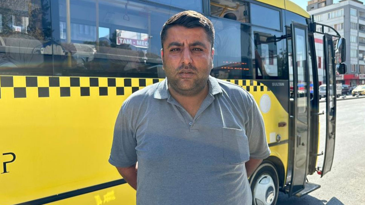 Gaziantep'te kahraman otobüs şoförü yolcunun hayatını kurtardı!