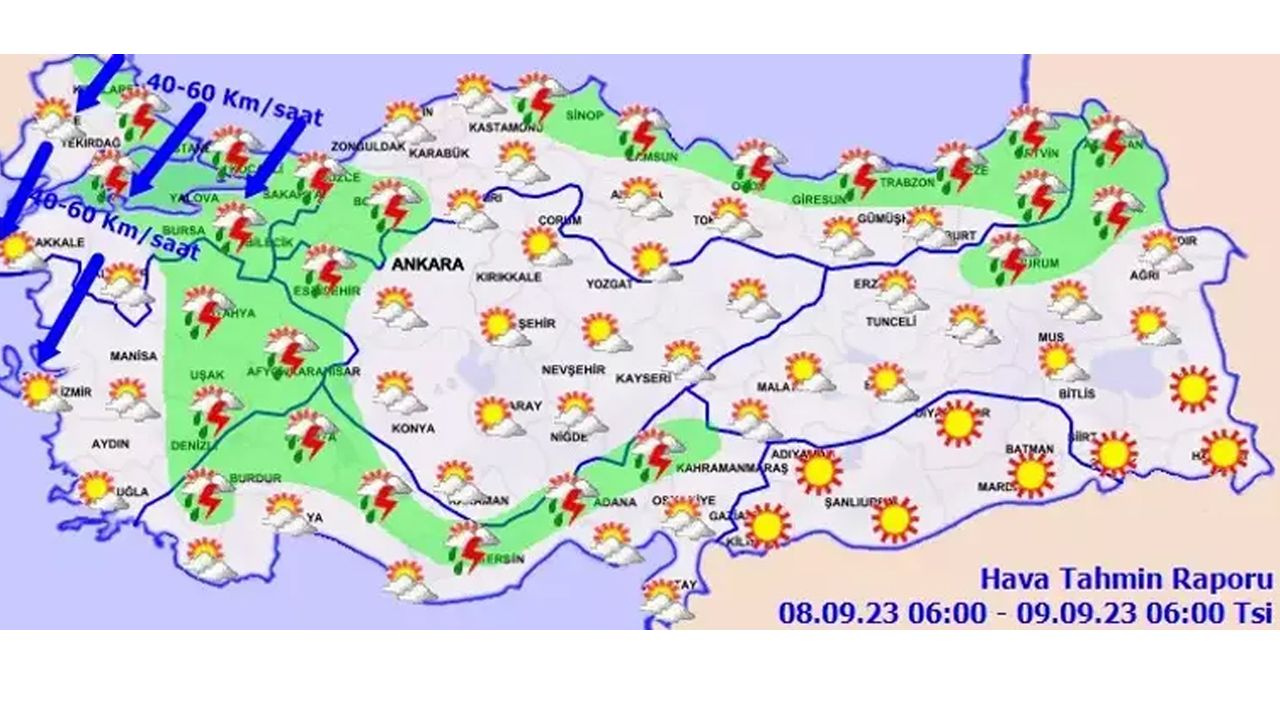 Meteoroloji saat verip uyardı İstanbul için sağanak alarmı! Hafta sonu hava nasıl olacak?