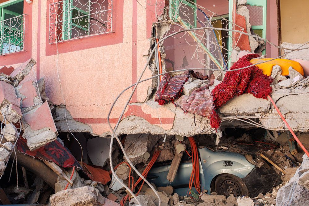 7 büyüklüğündeki depremde ölü sayısı artıyor! Fas'tan gelen son görüntüler yürek yaktı