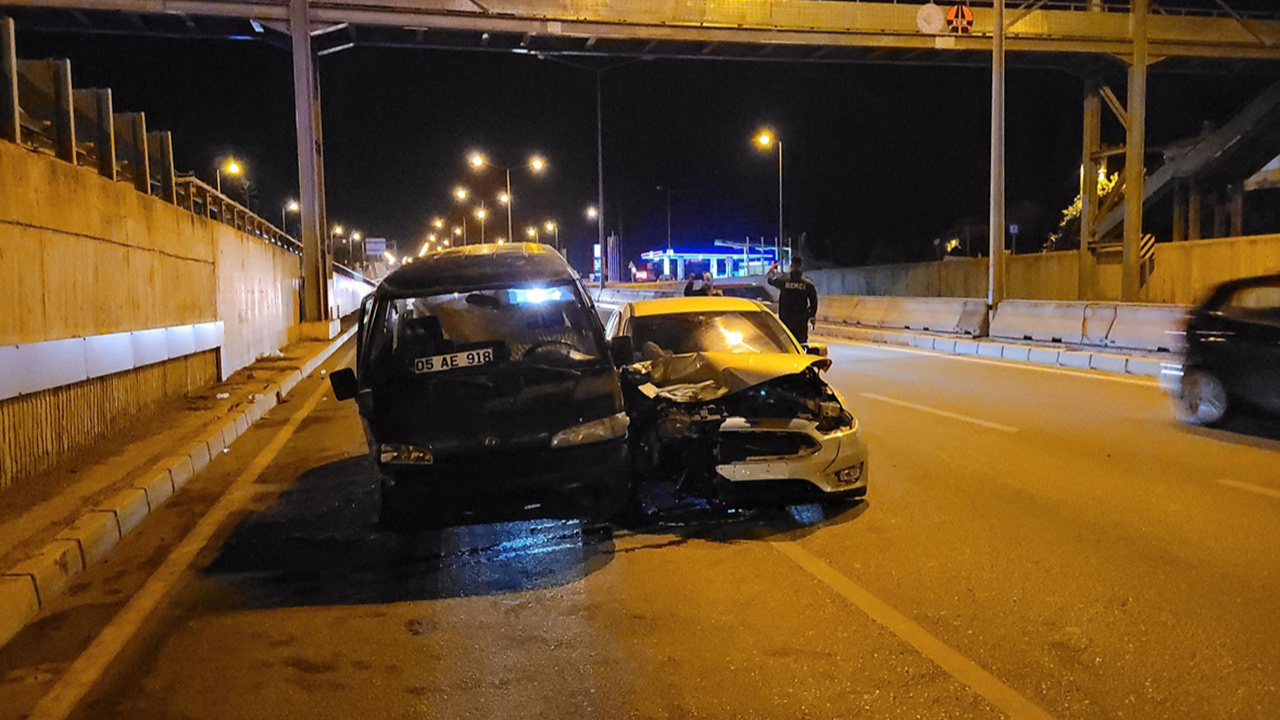 Samsun'da zincirleme trafik kazası: 7 kişi yaralandı!