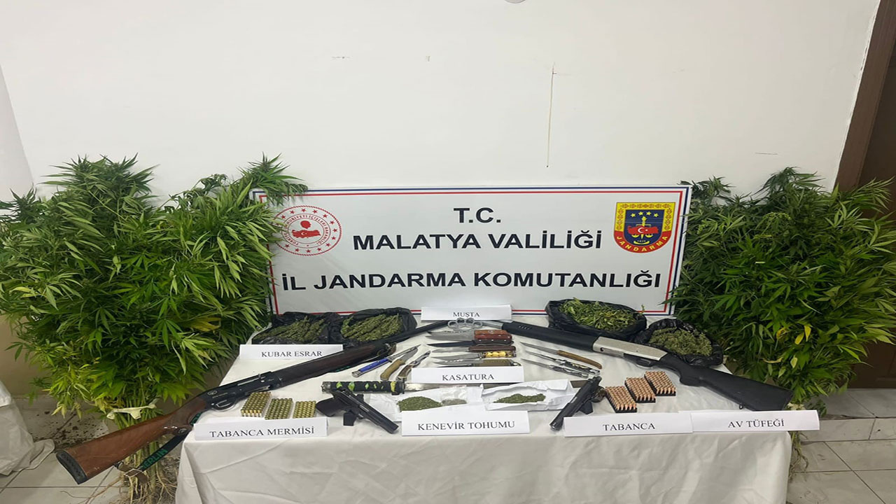 Malatya'da jandarma ekipleri uyuşturucu tacirlerine göz açtırmadı! 21 kişi gözaltına alındı