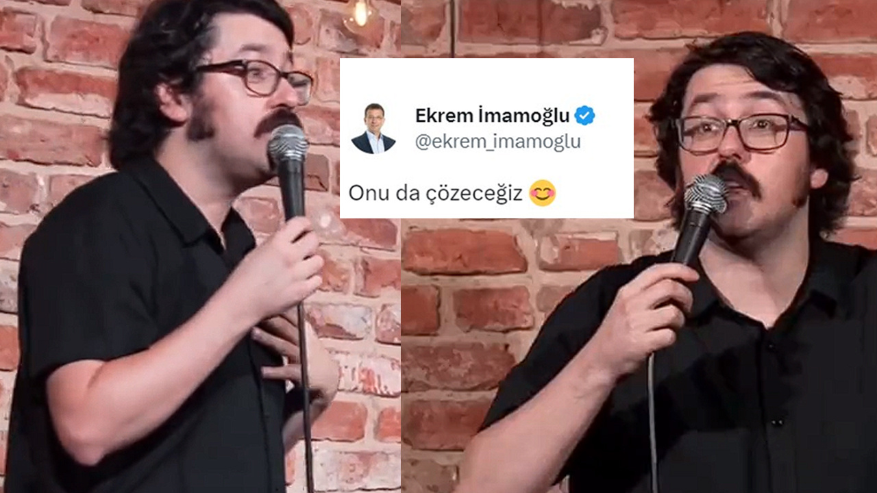 Ekrem İmamoğlu, taklidini yapan komedyeni paylaştı: Onu da çözeceğiz