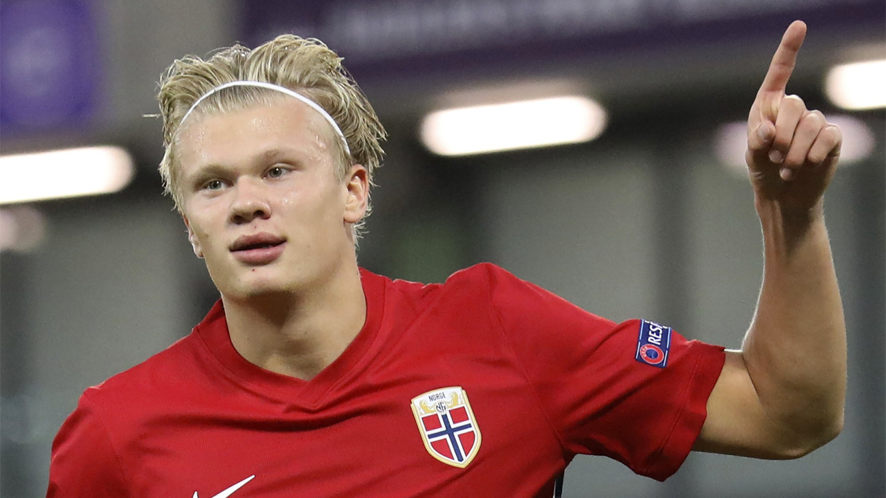 Erling Haaland Norveç milli takımında rekora koşuyor