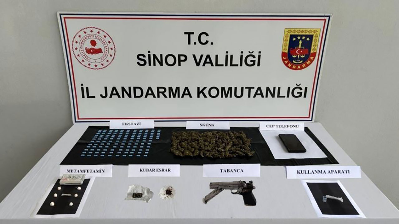 Sinop'ta uyuşturucu operasyonu: 5 gözaltı