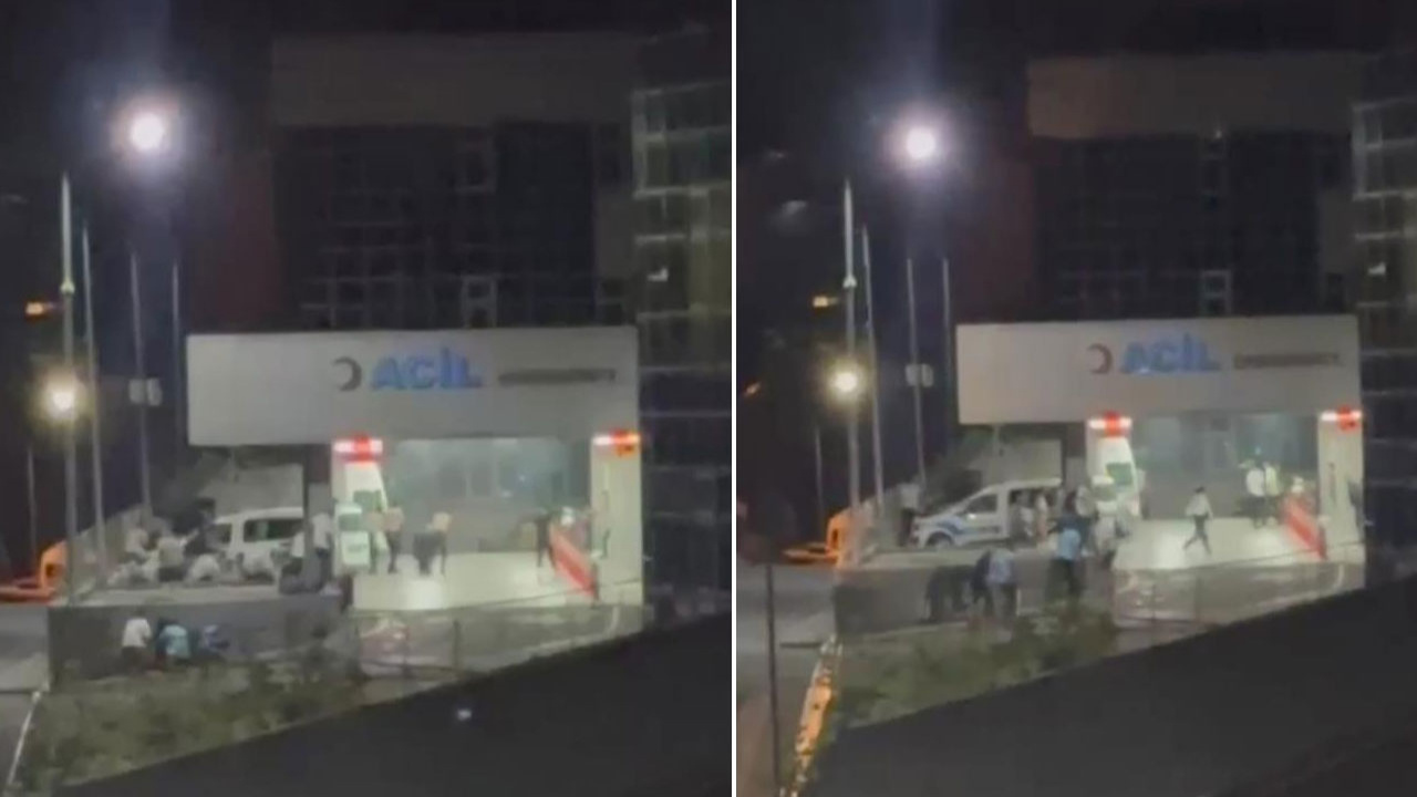 İzmir’de acil servisin önünde silahlı çatışma!
