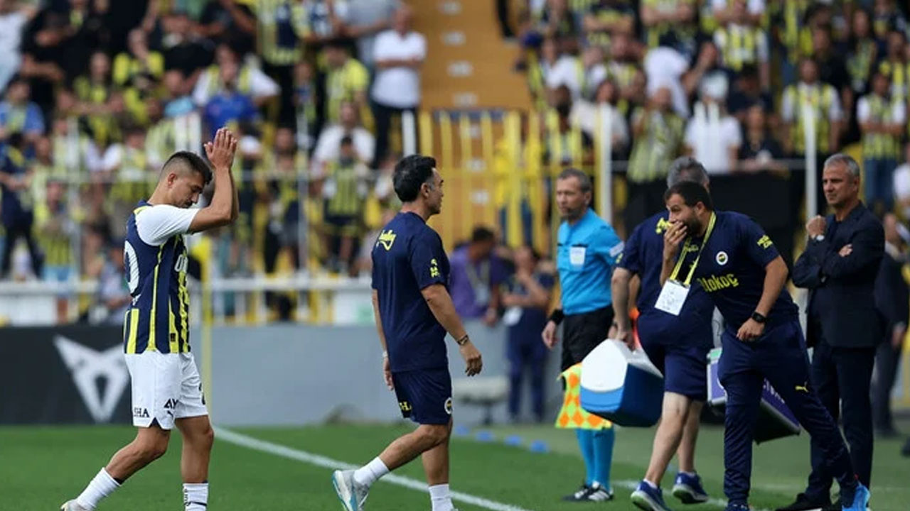 Fenerbahçe'de Cengiz Ünder sakatlık geçirdi
