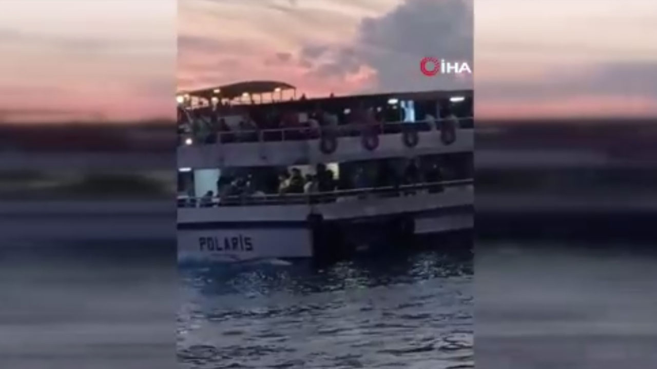 Denizde dehşet! İstanbul'da Kadıköy motorunda kavga çıktı!