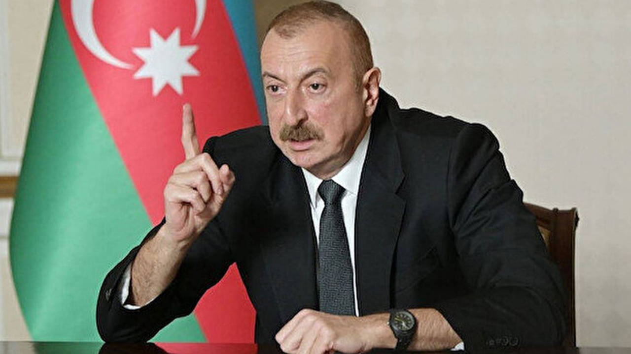 İlham Aliyev'den Ermenistan'a gözdağı: Silahları bırakına kadar vurmaya devam edeceğiz